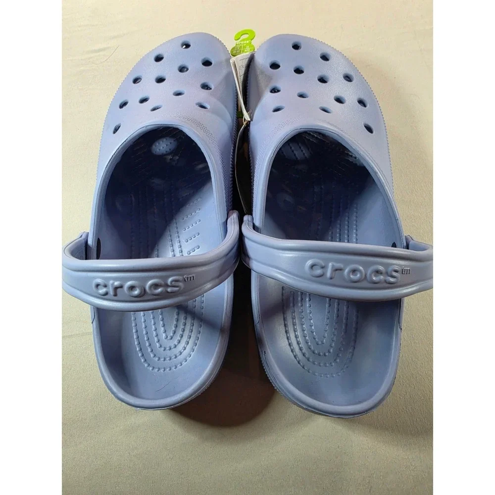 Crocs Classic Clog Light Blue Men 13 Women 15 Foam Slip On Shoes 10001-453 NEW
